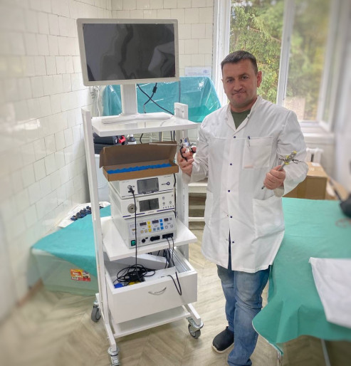 Медична ендоскопічна стійка ЛОРАН